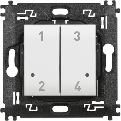 BTICINO BTIN4575CW LL - 4 SCENARI WIRELESS BIANCO