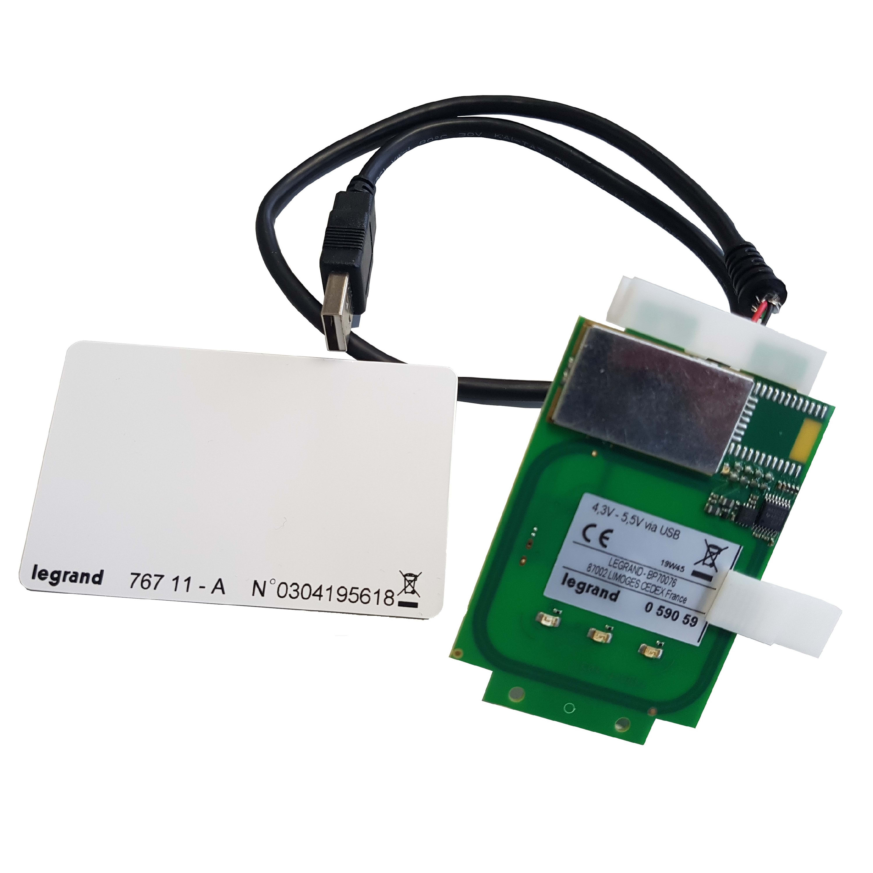 LEGRAND LEG059059 KIT LETTORE BADGE RFID