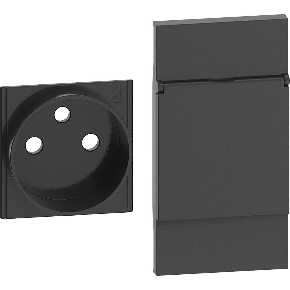 BTICINO BTIKG55P L.NOW - COVER PRESA FR/BE PORTELLO 2M NE