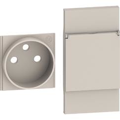 BTICINO BTIKM55P L.NOW - COVER PRESA FR/BE PORTELLO 2M SA