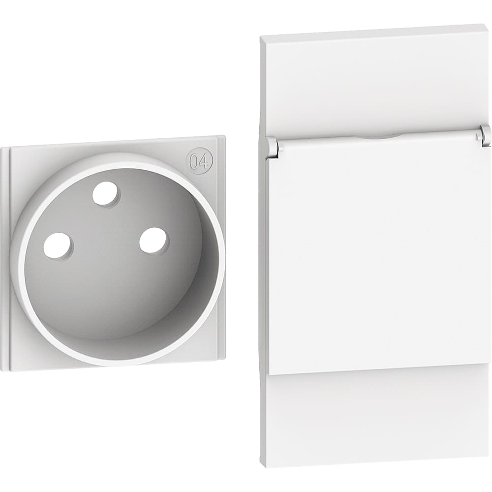 BTICINO BTIKW55P L.NOW - COVER PRESA FR/BE PORTELLO 2M BI