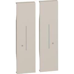 BTICINO BTIKM36M2 L.NOW- COVER DOPPIO LUCI WIRELESS SABBIA