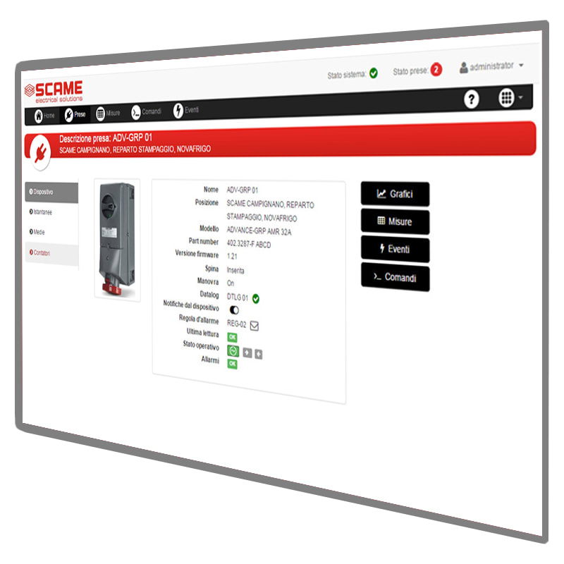SCAME PARRE SPA - SCA499.AMRSW-000 SOFTWARE DI GESTIONE