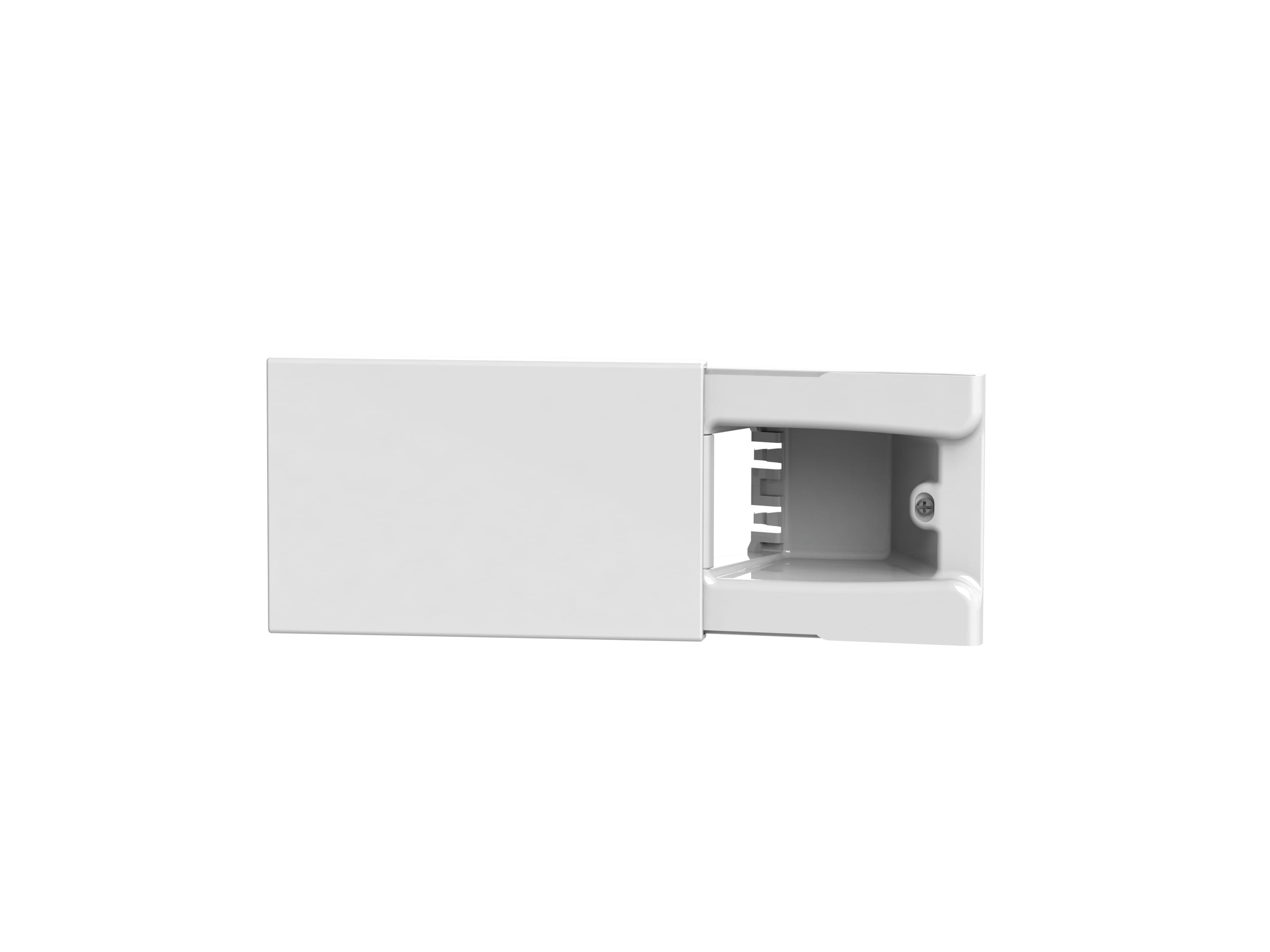4 BOX SRL 4BX4B.04.000 HIDE SOLO TELAIO 4 MODULI BIANCA