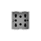 4 BOX SRL - 4BX4B.G14.H21 SIDE GEWISS CHORUS TITANIO