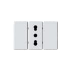 4 BOX SRL - 4BX4B.G20.BT Bitappo Gewiss System Bianca