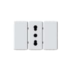 4 BOX SRL - 4BX4B.G20.BT BITAPPO GEWISS SYSTEM BIANCA