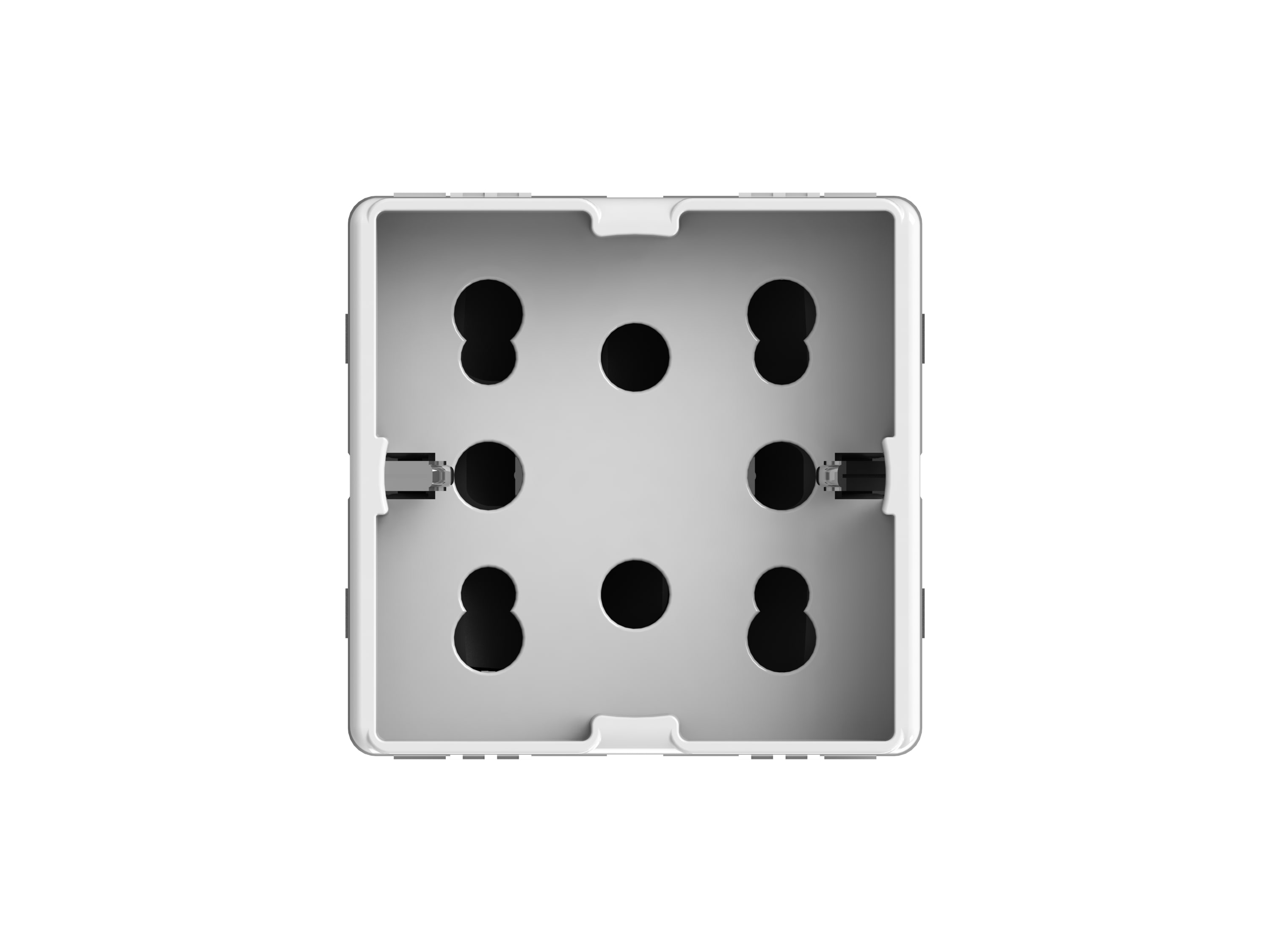 4 BOX SRL 4BX4B.G20.H21 SIDE GEWISS SYSTEM BIANCA