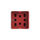 4 BOX SRL 4BX4B.G20R.H21 SIDE GEWISS SYSTEM ROSSA