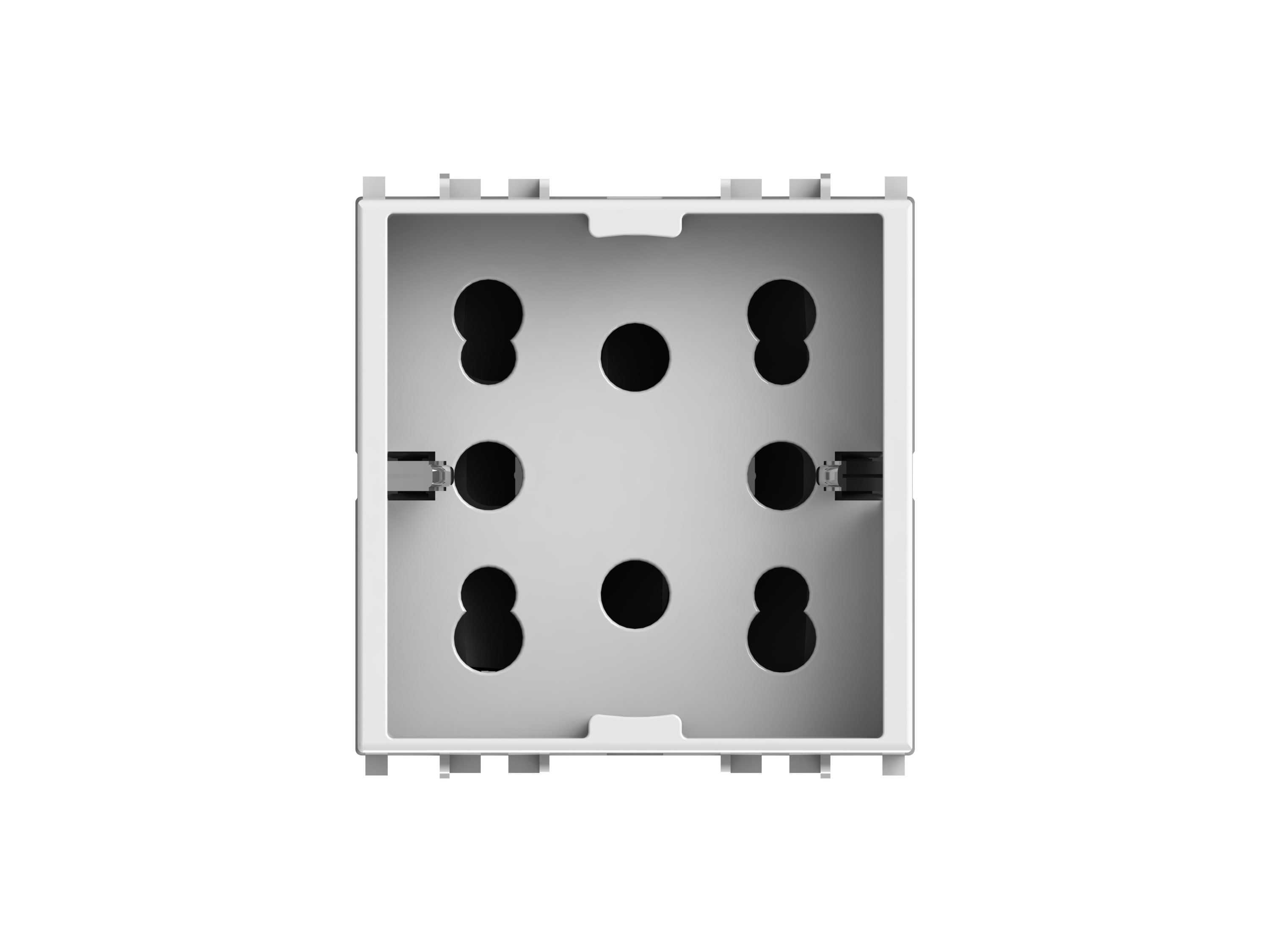 4 BOX SRL 4BX4B.V14.H21 SIDE VIMAR PLANA BIANCA