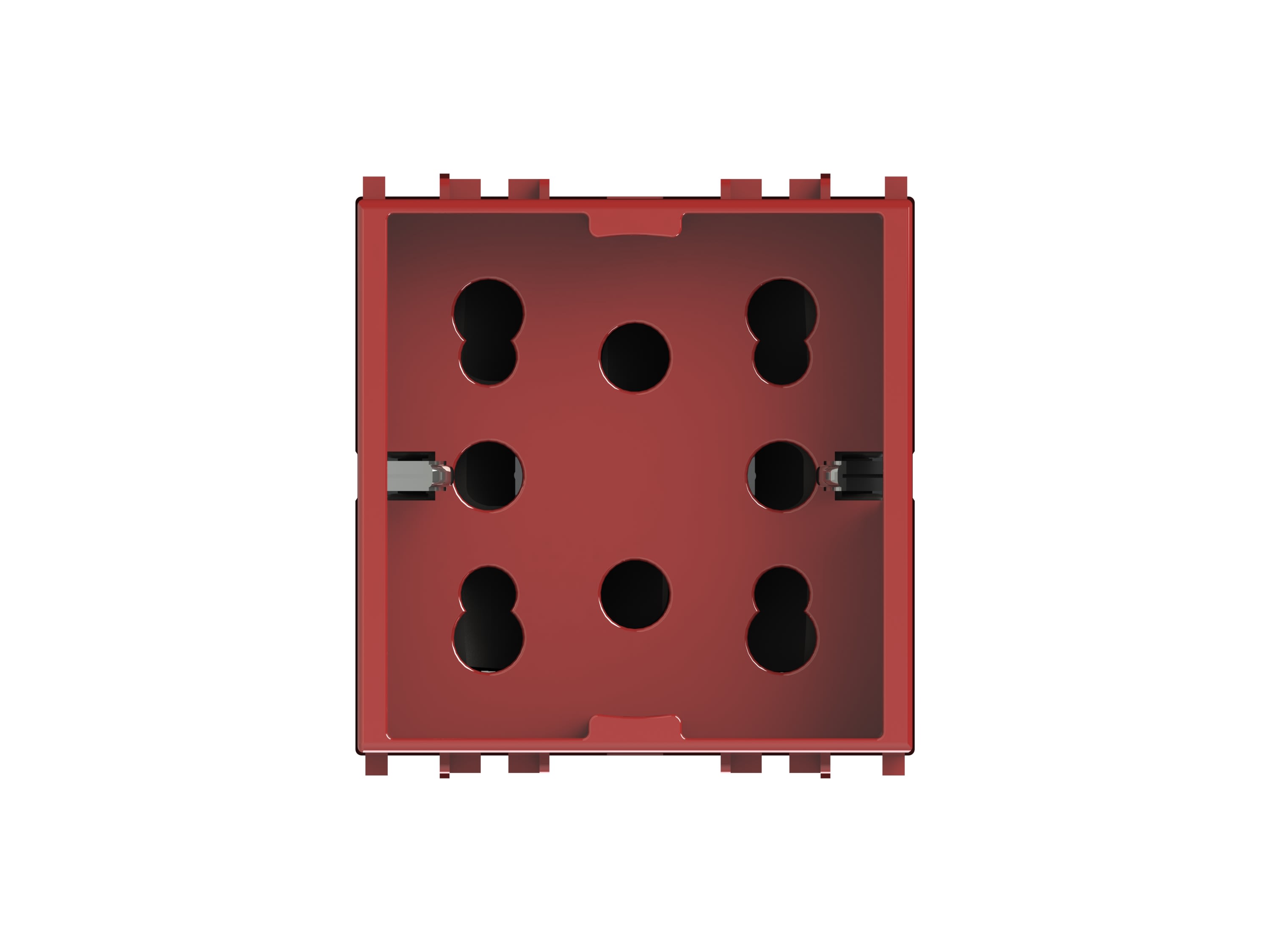 4 BOX SRL - 4BX4B.V14R.H21 SIDE VIMAR PLANA ROSSA