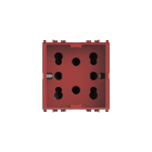4 BOX SRL 4BX4B.V14R.H21 SIDE VIMAR PLANA ROSSA