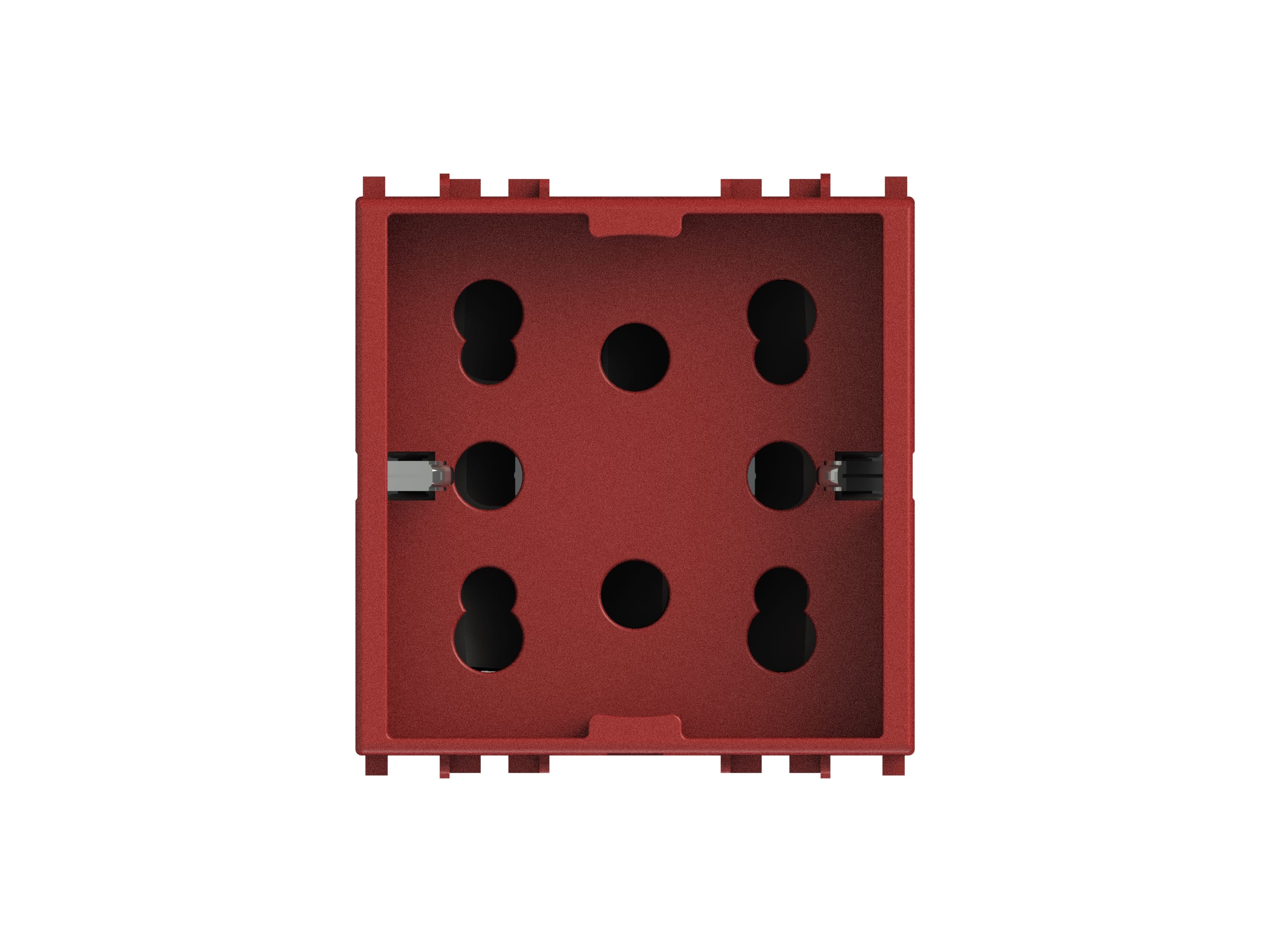 4 BOX SRL 4BX4B.V20R.H21 SIDE VIMAR EIKON ROSSA