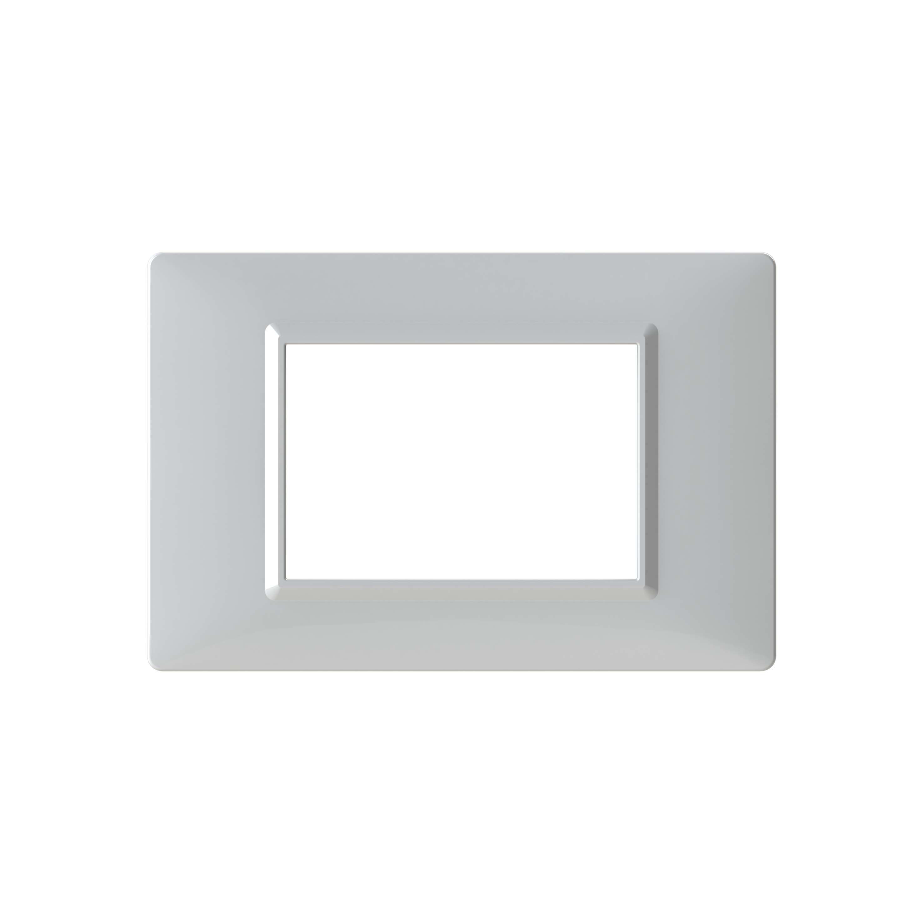 4 BOX SRL 4BX4B3MBN.V14 PLACCA 3 MODULI VIMAR PLANA BIANCA