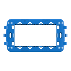 4 BOX SRL - 4BX4B.BV.4M Telaio 4 Moduli Compatibile Bticino e Vimar