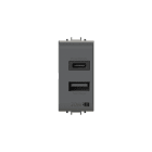 4 BOX SRL 4BX4B.G12.USB.30 USB 3.0 GEWISS CHORUS NERA