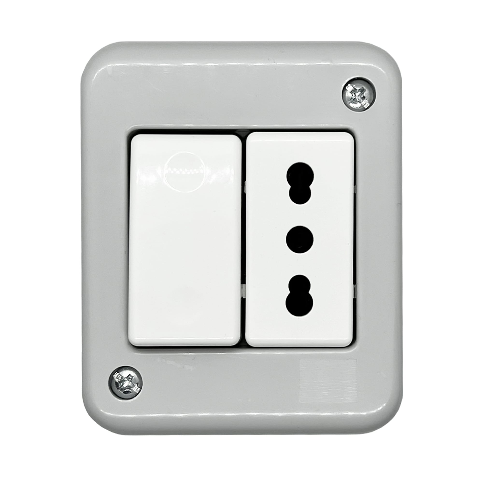 4 BOX SRL - 4BX4B.IP40.BT.CU CONTEN.IP40 2 MOD. BITAPPO E UNIKO