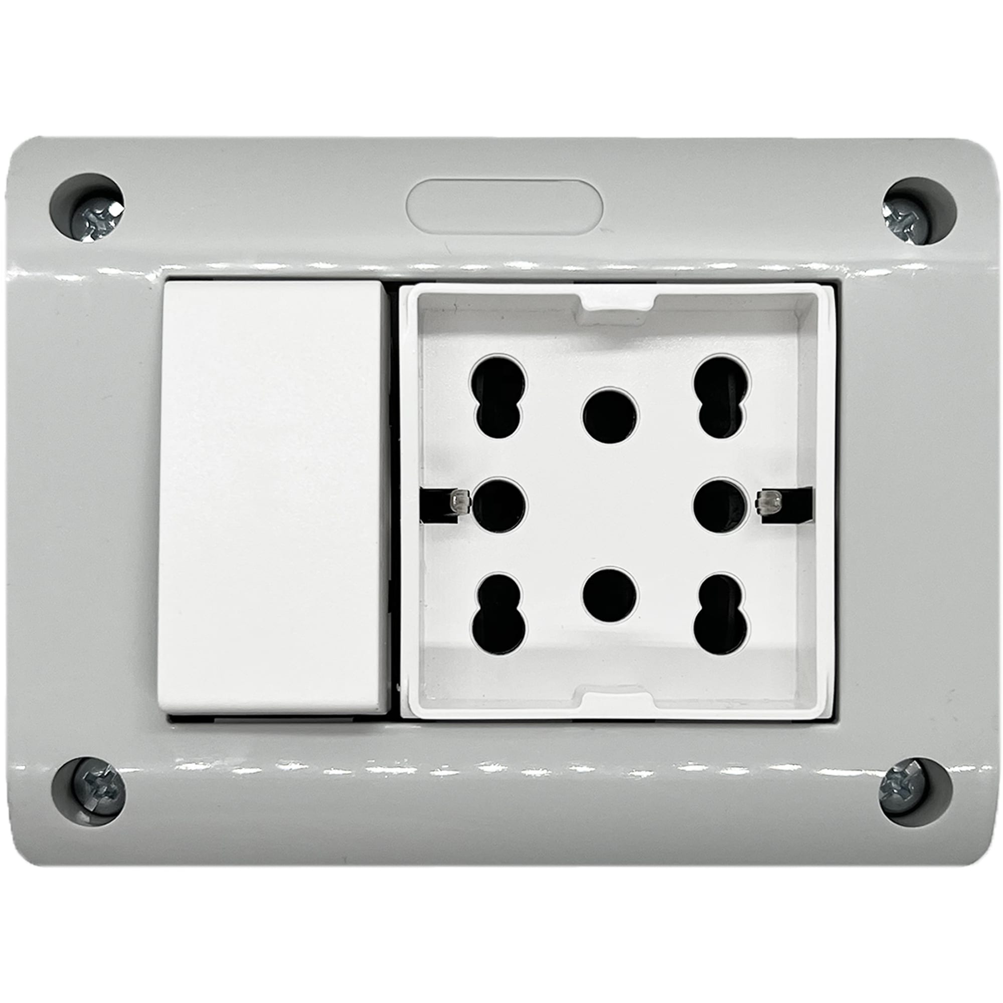 4 BOX SRL - 4BX4B.IP40.H21.CU CONTEN.IP40 3 MOD.CON SIDE E UNIKO