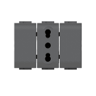 4 BOX SRL - 4BX4B.L.BT Bitappo Bticino Livinglight Antracite