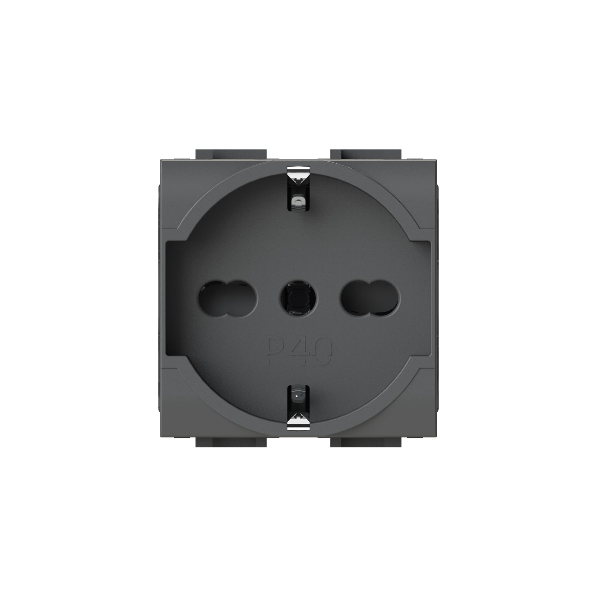 4 BOX SRL - 4BX4B.L.P40 P40 PRESA2P+T BT LIVINGLIGHT ANTRAC