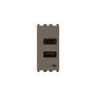 4 BOX SRL 4BX4B.V19M.USB.30 USB 3.0 VIMAR ARKE METAL