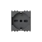 4 BOX SRL - 4BX4B.V19.P40 P40 PRESA 2P+T VIMAR ARKE GRIGIO