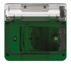 4 BOX SRL 4BX4B.W.04.015 WIDE IP55 SCHUKO BIVALENTE VERDE