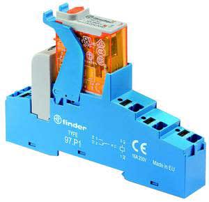 FINDER SPA - FIN4CP180240060SPA INTERFACCIA MOD. A RELÈ 1CONTATTO PUSH-IN
