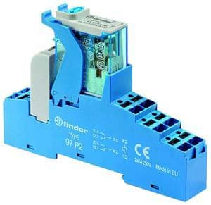 FINDER SPA FIN4CP290120050SPA INTERFACCIA MOD. A RELE 2CONTATTO PUSH-