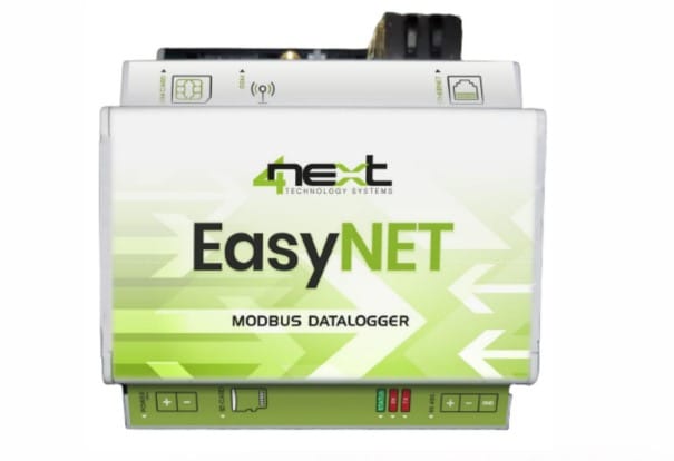 4NEXT SRLS UNIPE 4NEEASYNET DATA LOGGER MODBUS RTU E MODBUS TCP CON