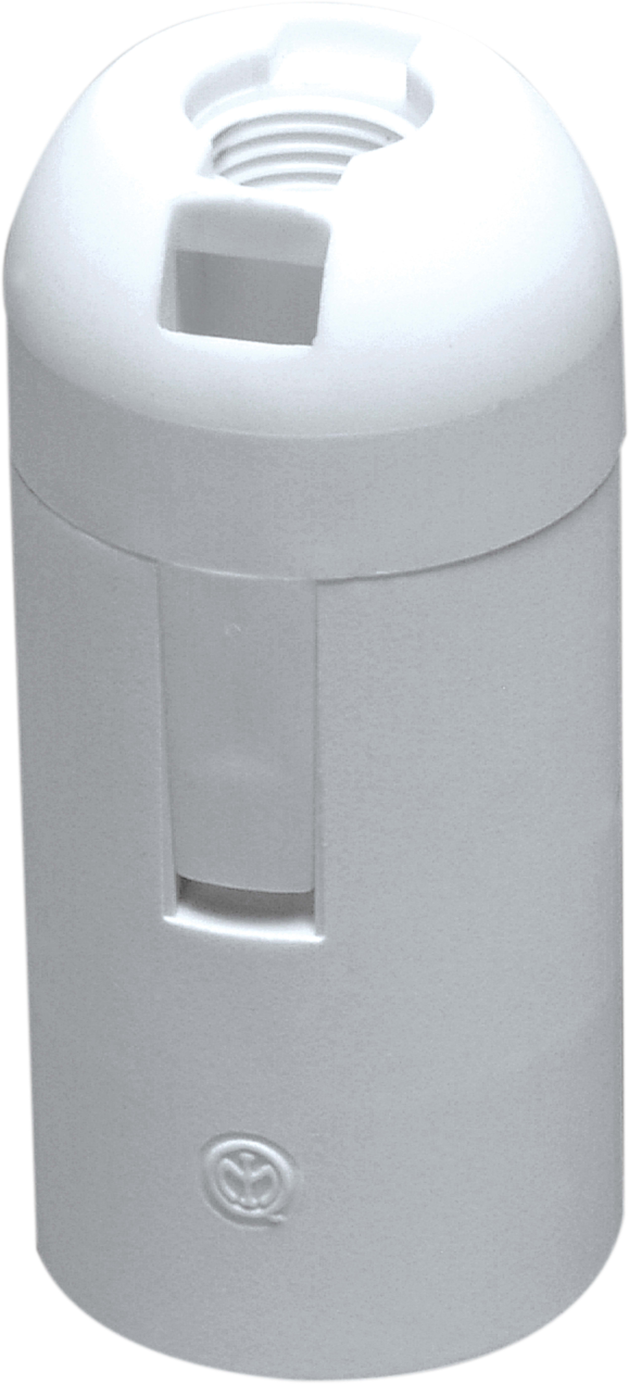 LE PROLUNGHE SAS PRG500 PORTALAMP. E14 + CAPP. LISCIO BN