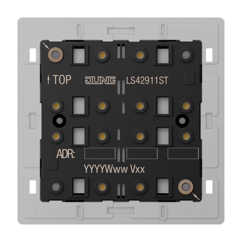 EURO UNITECH ELEKT UEKLS42911ST MODULO PER SENSORE A TASTI KNX CON ACC.
