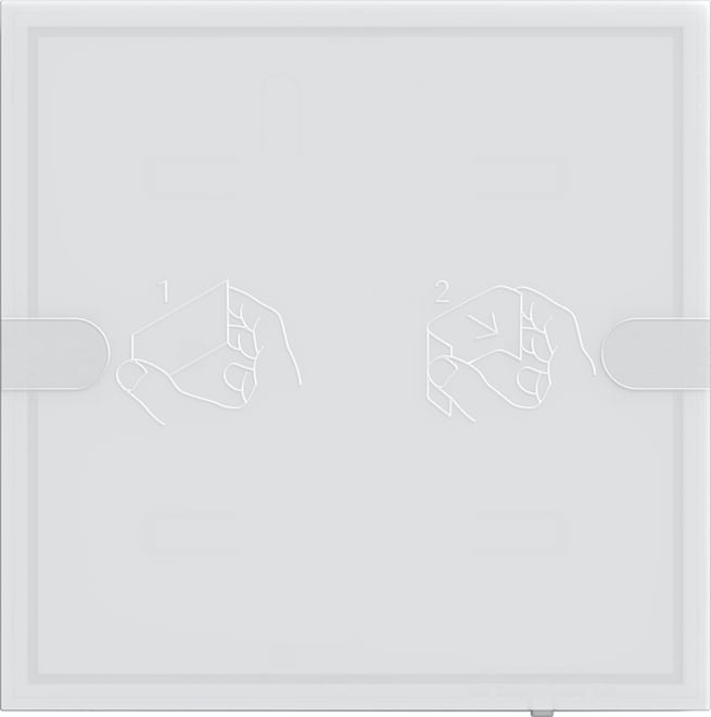 GIRA - GIR5001003 SENS.TATT.4 KOMFORT 1-M ONEKNX TS4 BIANC