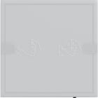 GIRA GGI5001028 Tastsens.4 Komfort 1f KNX TS4 Anthrazit