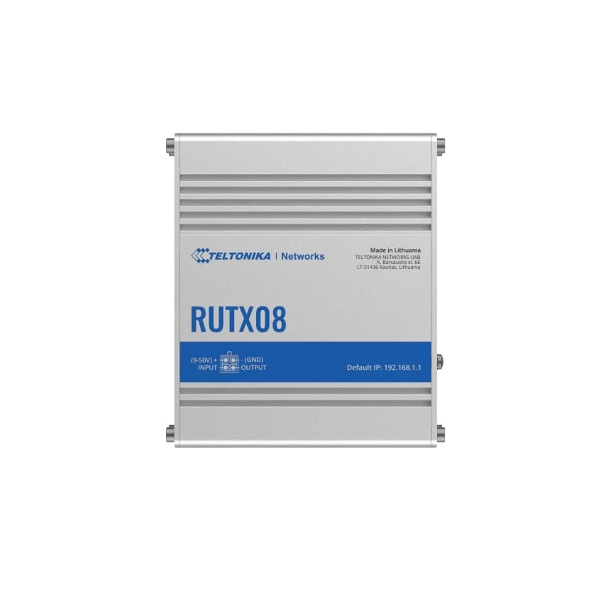 TELTONIKA NETWORKS - TTKRUTX08000000 ROUTER INDUSTRIALE LAN GIGABIT