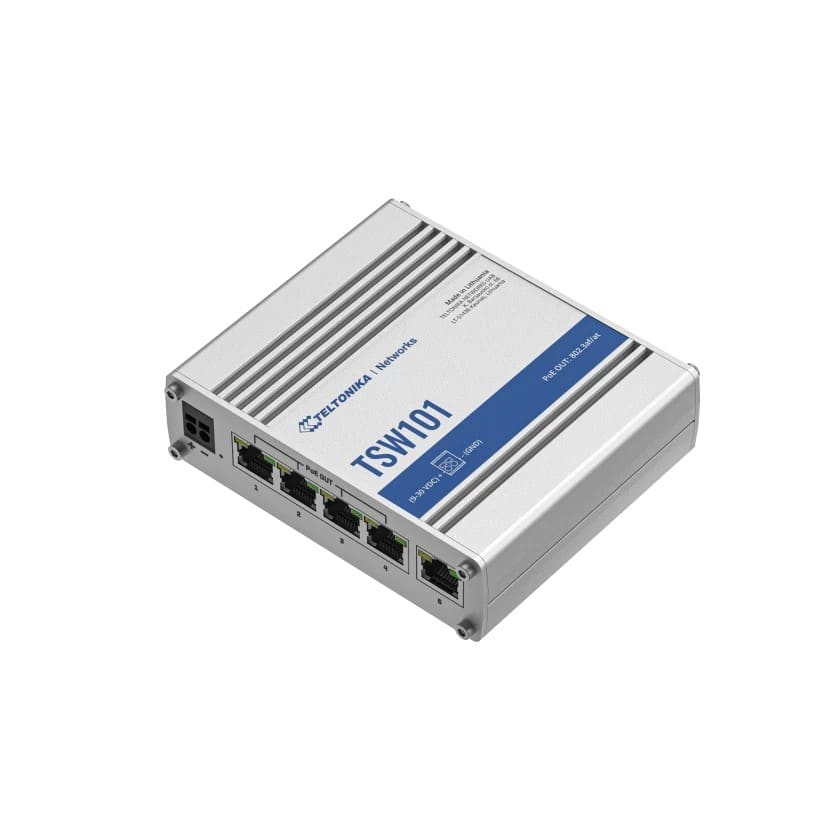 TELTONIKA NETWORKS TTKTSW101000000 SWITCH 5 PORTE LAN AUTOMOTIVE