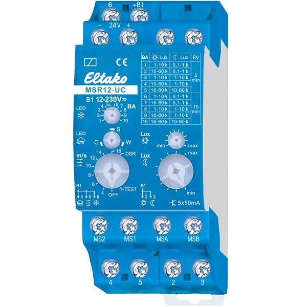ELTAKO - EAK22500501 RELE SENSORE METEO 5 OPTOMOS