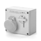 SCAME PARRE SPA - SCA500.32833 PRESA INTERBL. 32A 2P+T 12h IP44 TST>50V