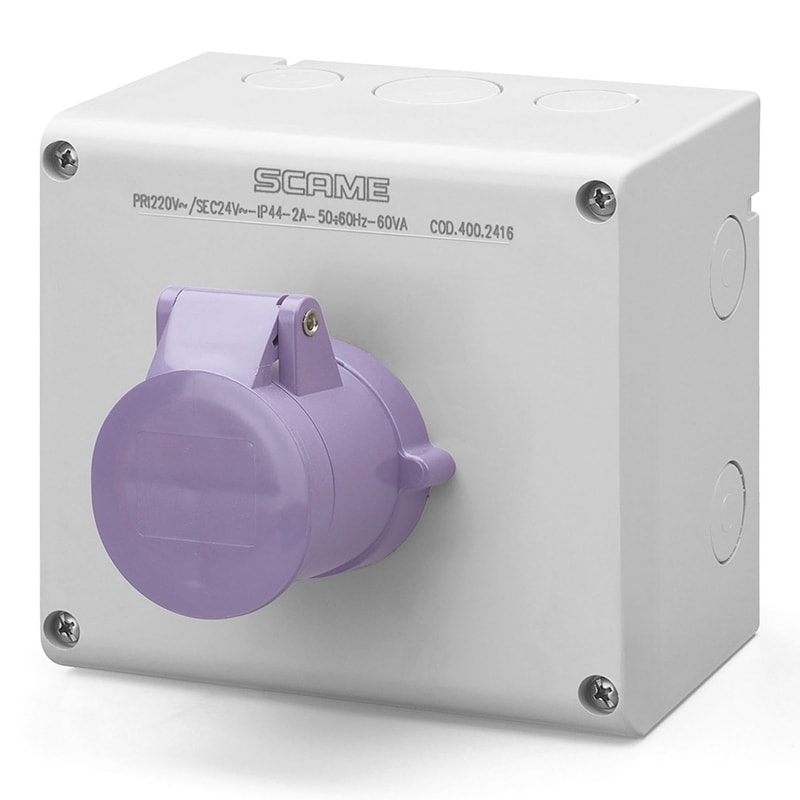 SCAME PARRE SPA SCA500.2420 PRESA INTERBL. 16A 2P IP44 20-25V