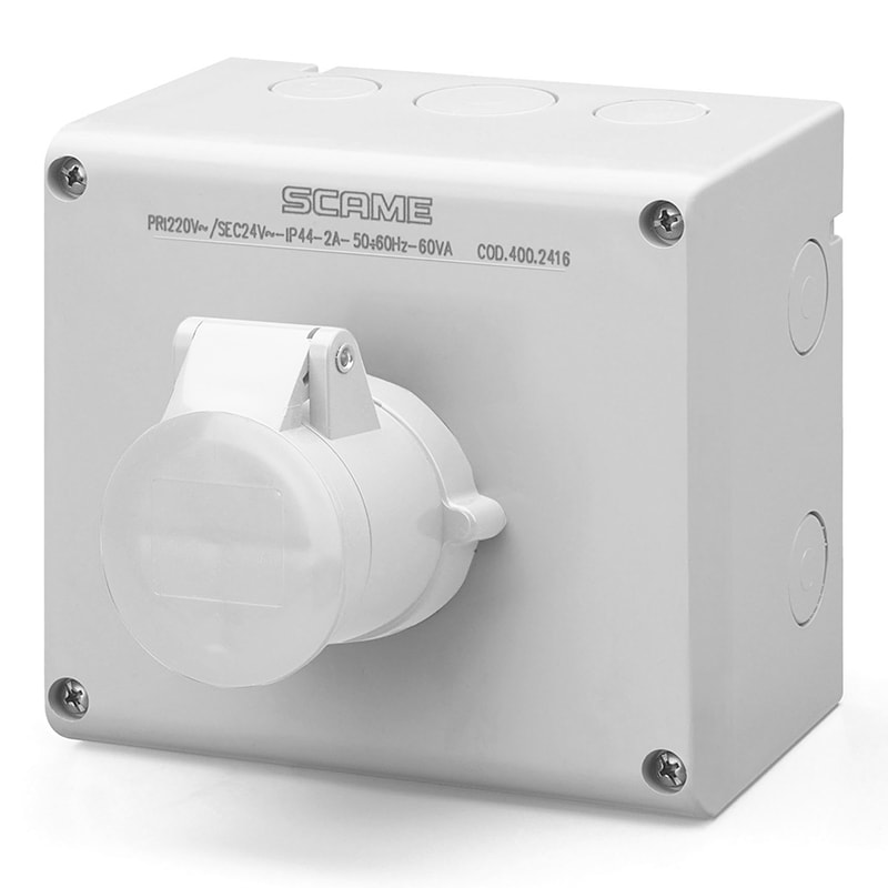 SCAME PARRE SPA SCA500.2421 PRESA INTERBL. 16A 2P 12H IP44 40-50V