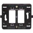 BTICINO - BTI500S/2 MAGIC - SUPPORTO 2 SEPARATI SCATOLA TOND