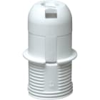 LE PROLUNGHE SAS PRG501 PORTALAMP. E14 + CAPP. SEMIFILETTATO BN