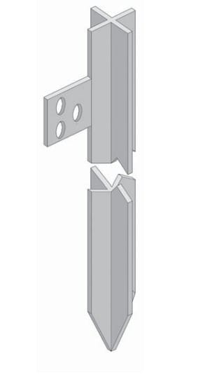 SEM - SEM503 PALO CROCE ZINC. 50X5MM 200CM