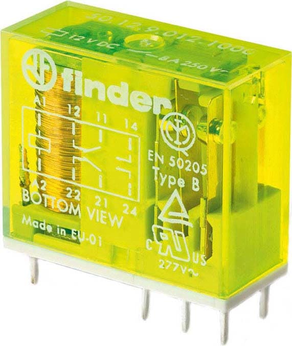 FINDER SPA FIN501290125000 RELE DI SICUREZZA 2 CONTATTI