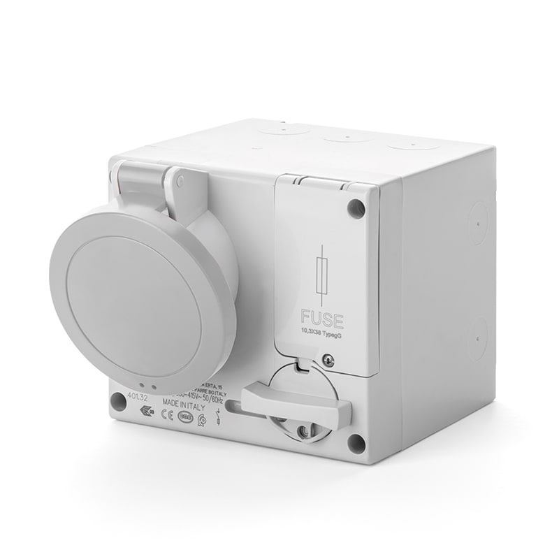 SCAME PARRE SPA - SCA501.16834 PRESA INTERBL. 16A 2P+T 3H IP44 >50-250V