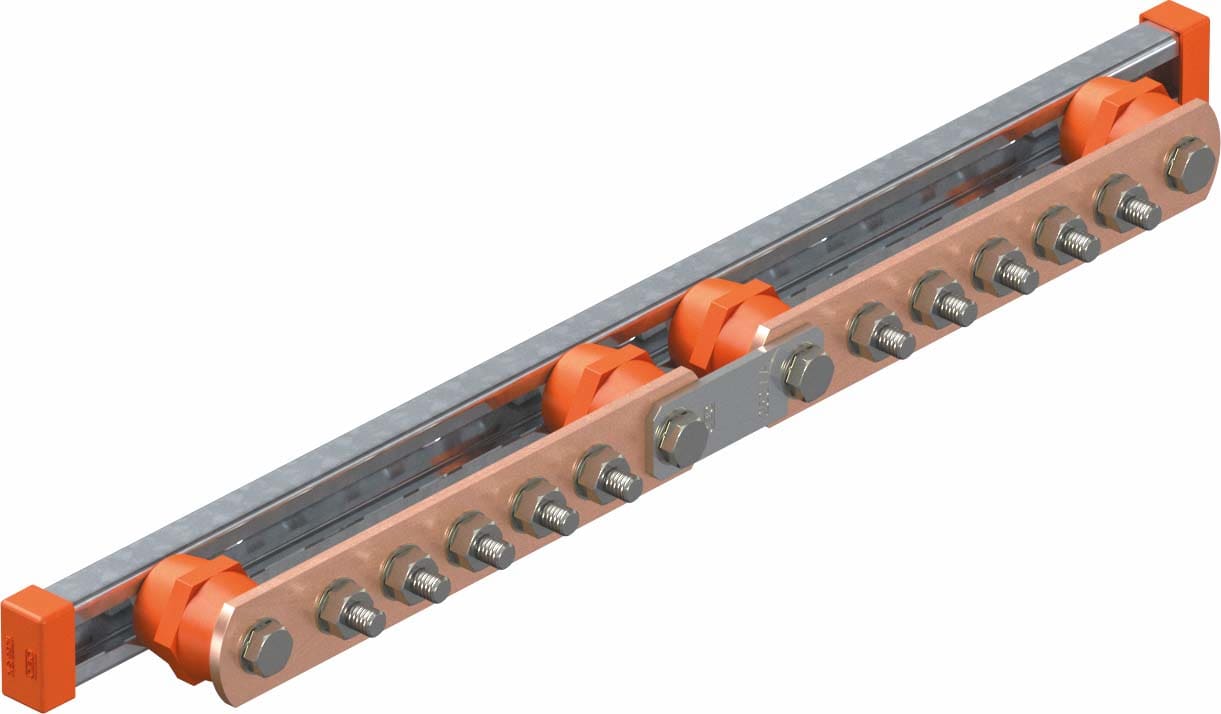 OBO BETTERMANN OBO5015874 1802 DC 5+5 CU PIASTRA EQUIPOTENZIALE