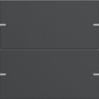 GIRA - GIR5022928 Wippenset 2f Tastsens.4 TS4 Anthrazit(la