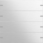 GIRA - GIR502417 Wippenset 4f Tastsens.4 TS4 Aluminium