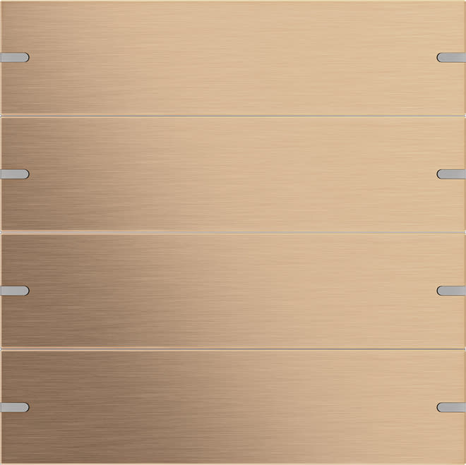GIRA - GIR502438 Wippenset 4f Tastsens.4 TS4 Bronze