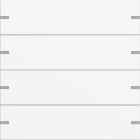 GIRA - GIR5024927 Wippenset 4f Tastsens.4 TS4 Reinweiss m(